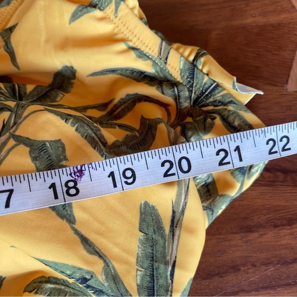 NWOT agua BenditA x Target Swimsuit size 2X sold out yellow with green - Picture 12 of 16